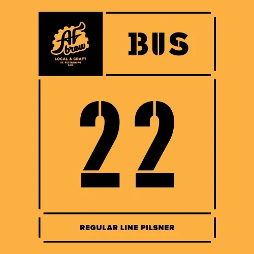 Пиво  AF Brew  Bus 22  АФ Брю Автобус 22  ж/б  500 мл