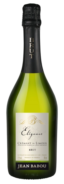 Игристое  вино Cremant de Limoux Jean Babou Brut Elegance 750 мл 12.5%