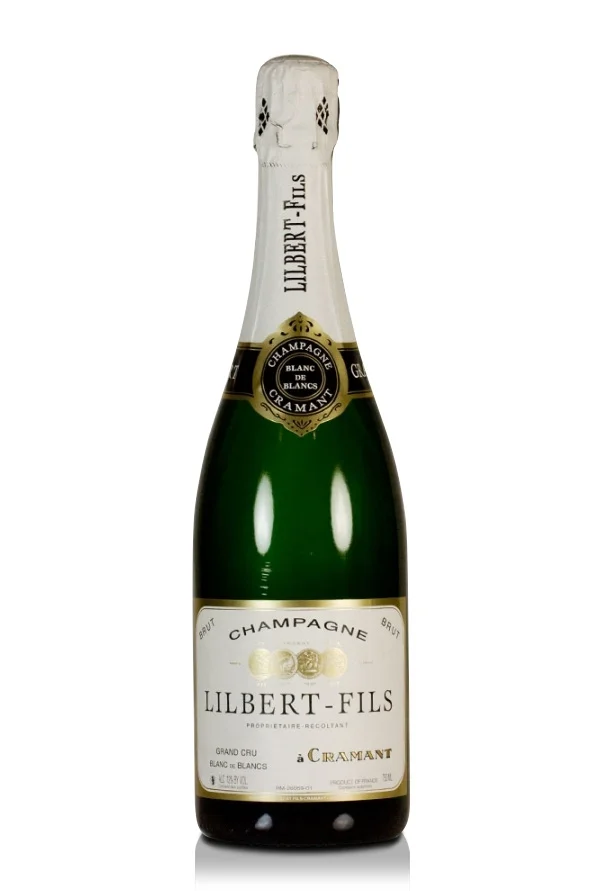 Шампанское Lilbert-Fils  Brut Blanc de Blancs Grand Cru Cramant Champagne AOC Лильбер-Фис  Брют Блан де Блан Гран Крю Краман Шампань  750 мл