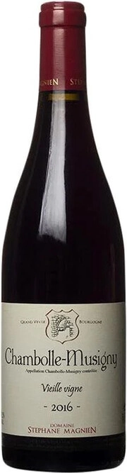 Вино Stephane Magnien Vieille Vigne Chambolle-Musigny AOC   Стефан Маньен Шамболь-Мюзиньи Вьей Винь  2013 750 мл  12,5%