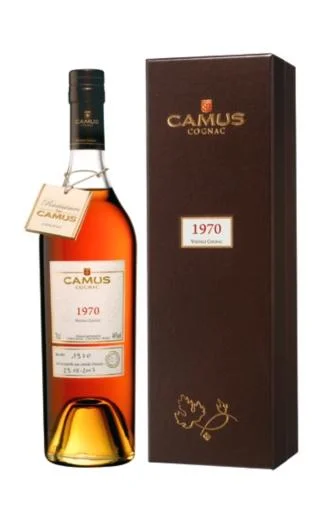 КОНЬЯК VINTAGE COGNAC CAMUS КАМЮ ВИНТАЖ в деревянной подарочной упаковке 1970  700 мл