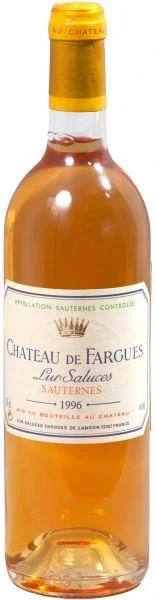 Вино Chateau de Fargues, Sauternes AOC/Шато де Фарг 1996, 375 мл