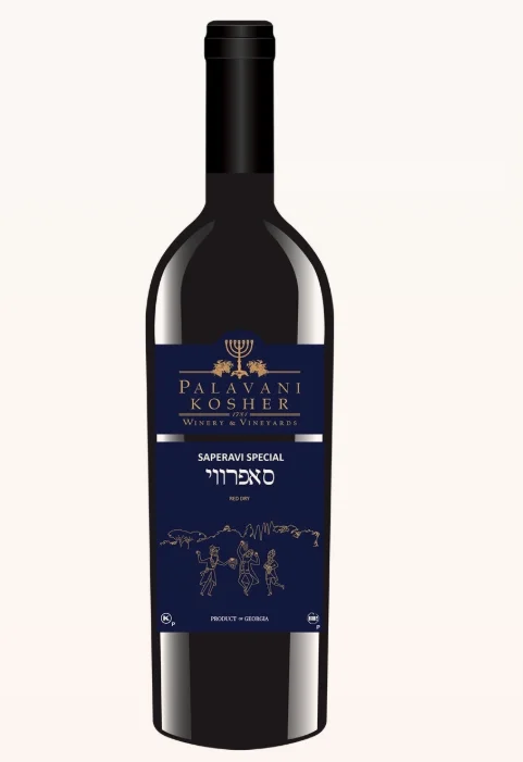 Вино Palavani  Saperavi   Special  Kosher  2023 750 мл