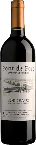 Вино Charles Yung et Fils Pont de Fort Red Bordeaux  Пон де Форт красное 2016  750 мл
