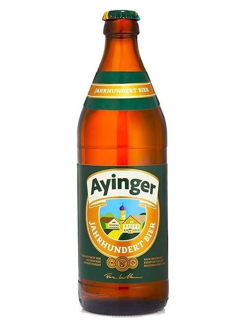 Пиво Ayinger Jahrhundert Айингер Столетнее стекло 500 мл