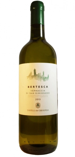 Вино Castelli del Grevepesa Vernaccia di San Gimignano DOCG Bertesca  2017 750 мл