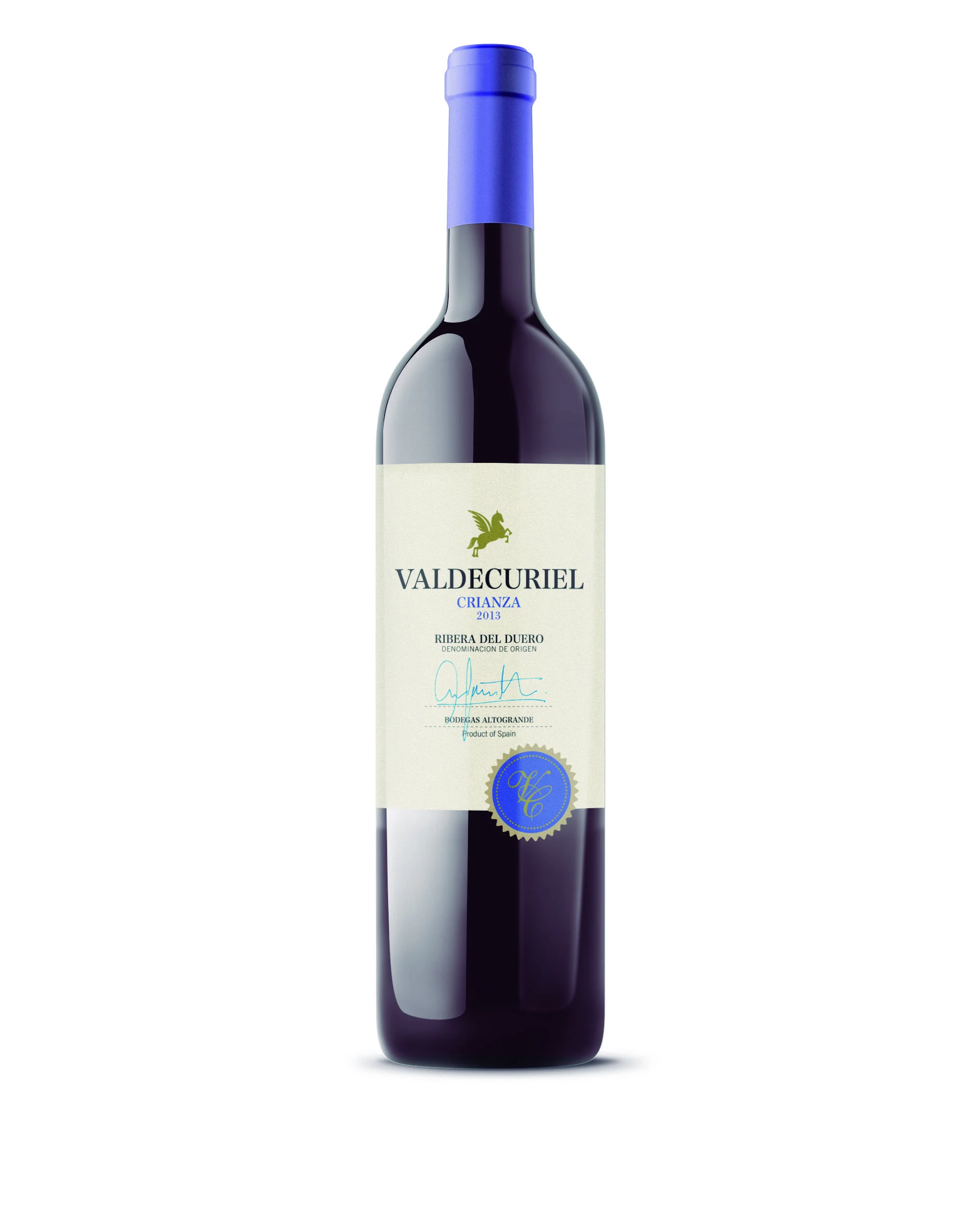 Вино Bodegas Altogrande Valdecuriel Crianza Ribera del Duero DO Альтогранде Вальдекуриэль Крианса 2013 750 мл