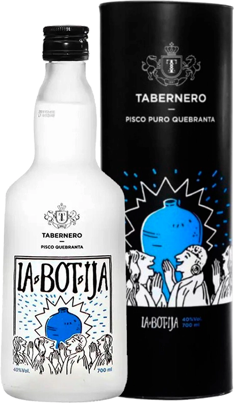 Писко Tabernero La Botija   Pisco Puro Quebranta 40% в п/у 700 мл