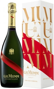 Шампанское Mumm  Grand  Cordon Rouge AOC gift box 750 мл
