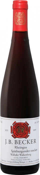 Вино J. B. Becker Spatburgunder Trocken  Wallufer Walkenberg    2017  750 мл