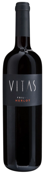 Вино  Vitas Merlot 2020  750 мл  12,5 %