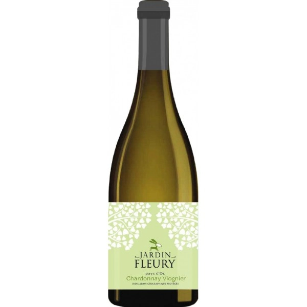 Вино Trilles   Jardin Fleury  Chardonnay-Viognier, Pays d'Oc IGP  Трий   Жардан Флёри Шардоне-Вионье   2020 750 мл  12,5 %