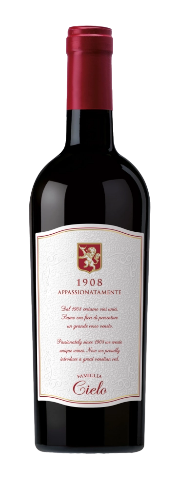 Вино Cielo Appassionatamente  Rosso Veneto IGT   1908  2020 750 мл