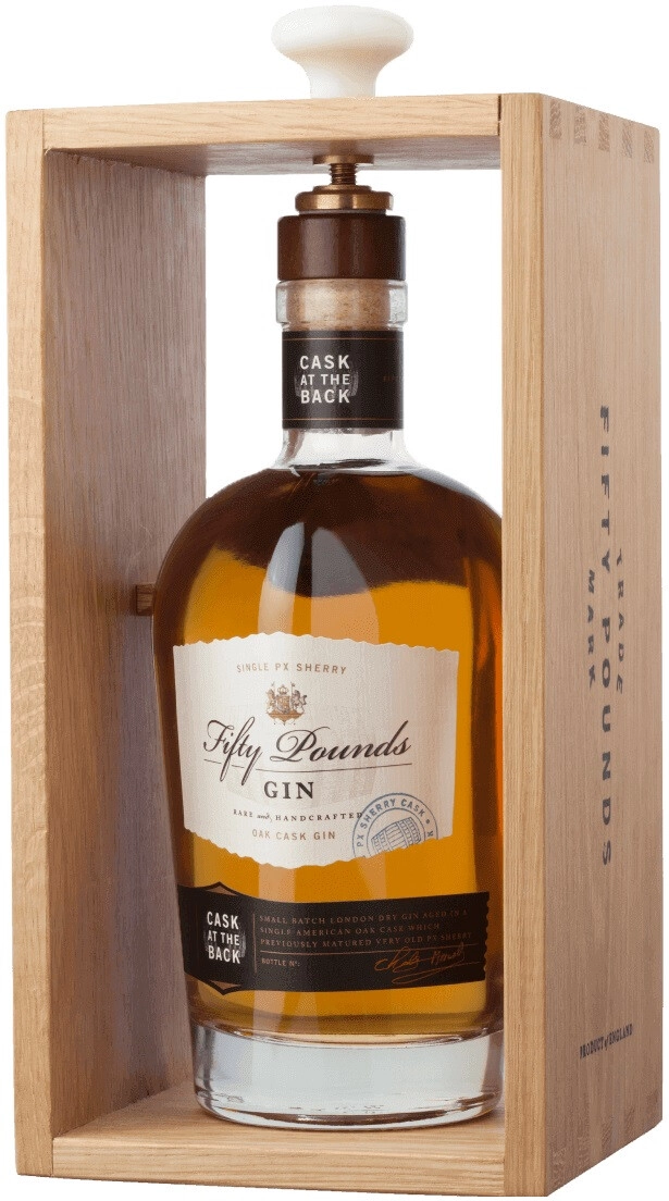 Джин "Fifty Pounds" Oak Cask  gift box 700  мл