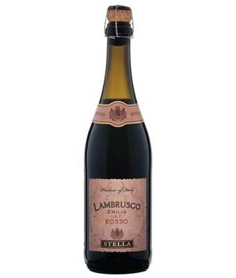 Вино игристое Stella Lambrusco Emilia Fratelli Martini Secondo Luigi Spa Red 750 мл