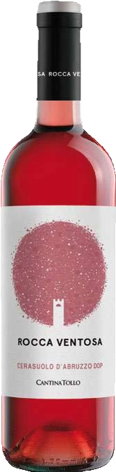Вино  Cantina Tollo Rocca Ventosa Cerasuolo d'Abruzzo Rosato Кантина Толло Рокка Вентоза  Черазуоло  Розато  750 мл