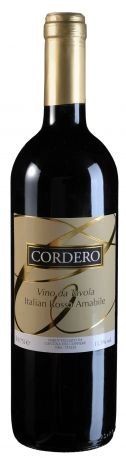 Вино Cantina del Coppiere Cordero  red dry  750 мл