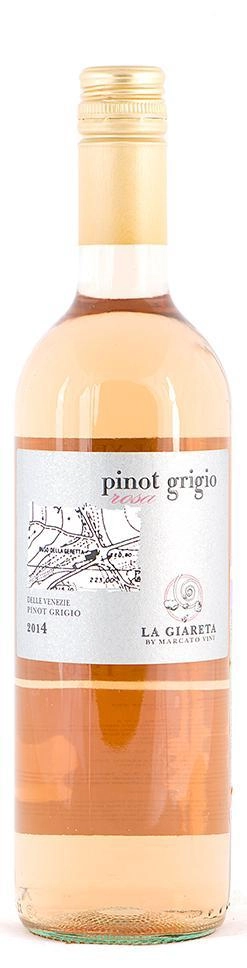 Вино La Giareta Pinot Grigio Rosa IGT Delle Venezie Ла Джиарета Пино Гриджо Роза IGT Делле Венецие 2014 750 мл