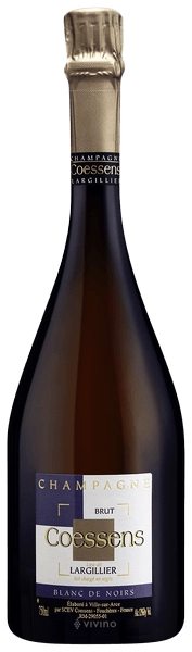 Шампанское    Coessens  Lieu-dit Largillier Blanc de Noirs Brut  1500 мл