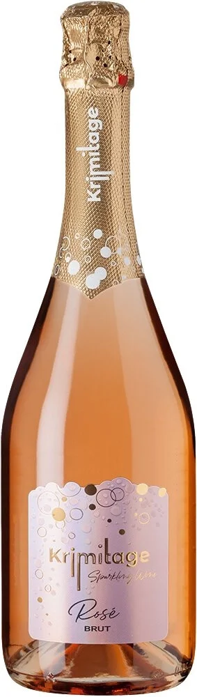 Игристое вино Krimitagе Кримитаж  розовое брют  750 мл 11%