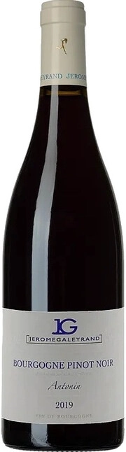 Вино Jerome Galeyrand  Antonin Bourgogne Pinot Noir AOC Жером Галейранд  Антонан Бургонь Пино Нуар   красное 2019 750 мл