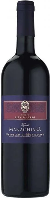 Tenute Silvio Nardi, "Vigneto Manachiara", Brunello di Montalcino DOCG, Брунелло ди Монтальчино ДОКГ, Тенуте Сильвио Нарди, сух красное, 2007, 14%, 0.375л.