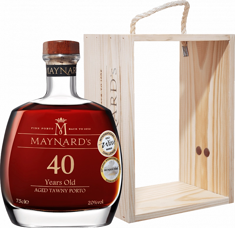 Портвейн  Maynard’s Tawny Porto DO 40 years old Barão De Vilar – Vinhos  750 мл