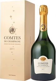 Шампанское  Taittinger Comtes de Champagne Blanc de Blancs gift box  2012 750 мл