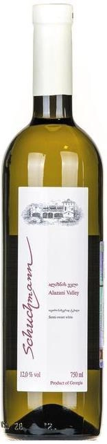 Вино Schuchmann Alazani Valley White Шухманн Алазанская долина Белое 2019 750 мл