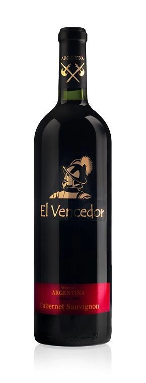 Вино географического наименования El Vensedor Cabernet Sauvignon Эль Венседор Каберне Совиньон красное сухое 750 мл