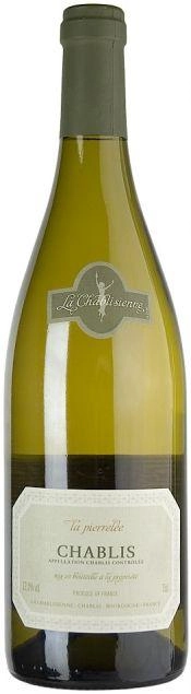 Вино   La Chablisienne Chablis АОС La Pierrelee  2022 750 мл