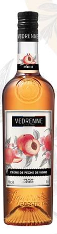 Ликер Vedrenne   Creme de Peche de Vigne   700 мл