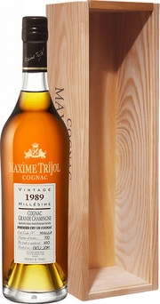 Коньяк Maxime Trijol Cognac  Grande Champagne   1989 700 мл