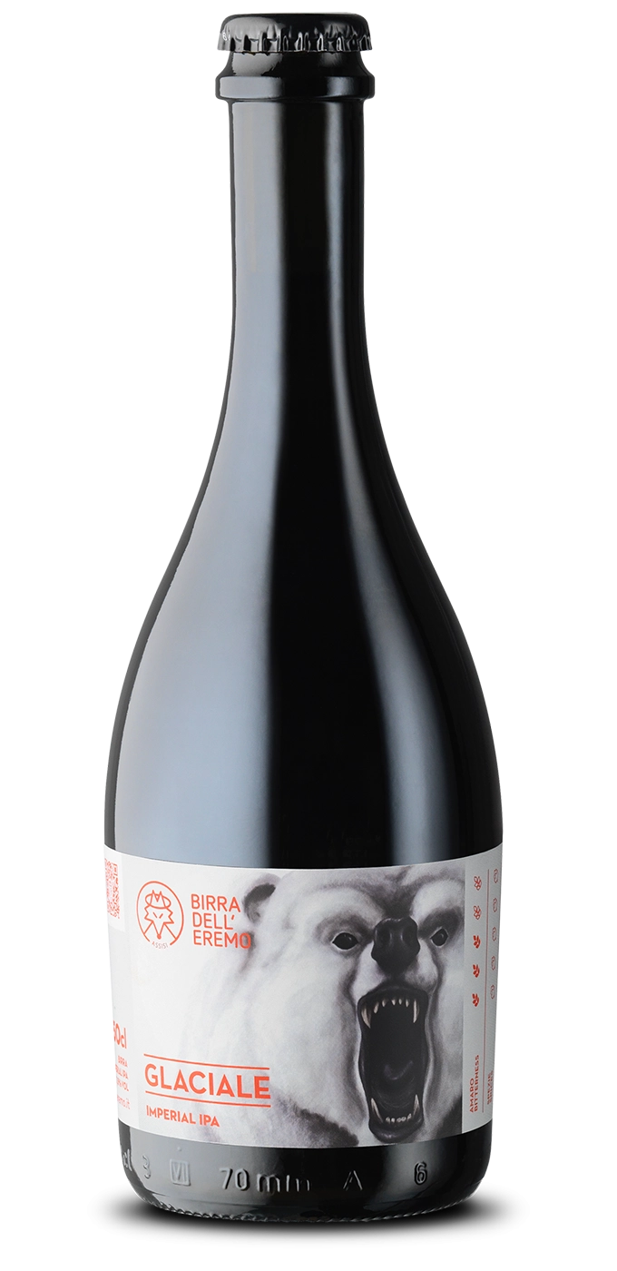 Пиво Birra del Eremo Glaciale Imperial IPA 330 мл