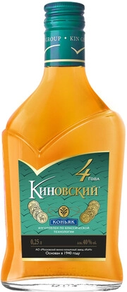 Коньяк Киновский  Четырехлетний 250 мл