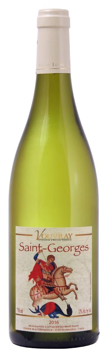 Вино Vouvray Benoit Gautier Saint-Georges AOC Вуврэ Бенуа Готье  750 мл