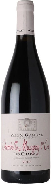 Вино Alex Gambal Chambolle-Musigny Premier Cru Les Charmes AOC  2019 750 мл