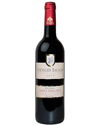 Вино Chevalier Bacalan Saint-Emilion, Шевалье Бакалан Сент-Эмилион кр.сух. 2011 12.5%