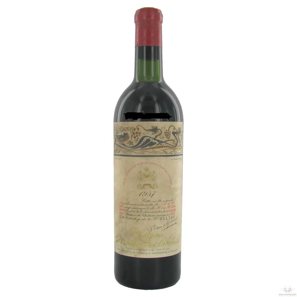 Chateau Mouton Rothschild Pauillac 1-er Grand Cru Classe, Шато Мутон Ротшильд 1957 Пойак 1-er Гран Крю Классе