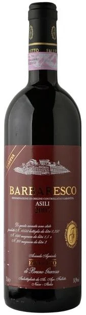 Вино Bruno Giacosa  Barbaresco Asili Riserva  Stefano Барбареско Азили Ризерва 2007  750 мл