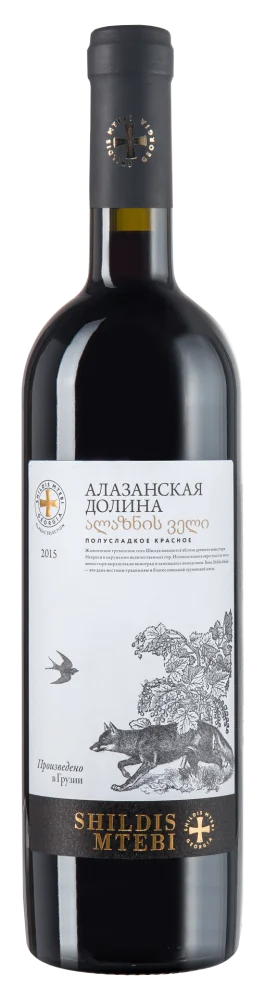 Вино Besini Alazani Valley Shildis Mtebi  Бесини  Алазанская Долина Шилдис Мтеби 2015  750 мл