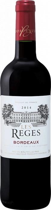 Вино Les Reges Bordeaux AOP Producta Vignobles Ле Реж 2014 750 мл