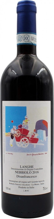Вино Roberto Voerzio  Disanfrancesco  Langhe DOC Nebbiolo  Дисанфранческо Ланге Неббиоло 2018 750 мл