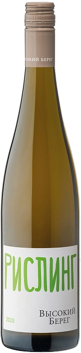 Вино Высокий Берег Рислинг Зеленая Серия  750 мл
