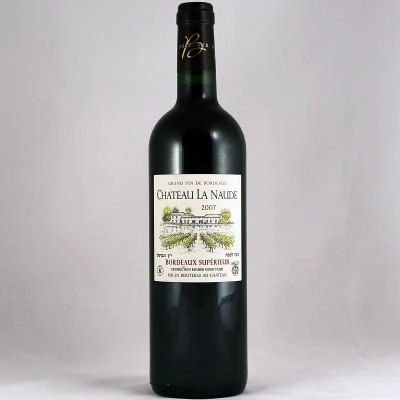 Вино Mevushal Chateau La Naude Bordeaux Superieur Шато Ля Нюд  2016 750 мл