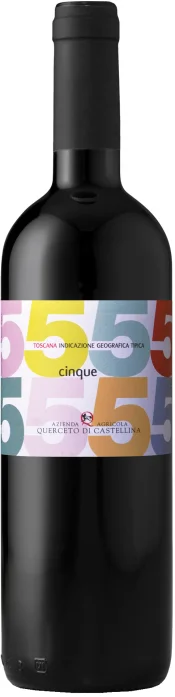 Вино Querceto di Castellina Cinque IGT Чинкве 2017 750 мл