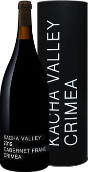 Вино КАЧА ВЭЛЛИ КАБЕРНЕ ФРАН КРЫМ САТЕРА 2019 1500  мл