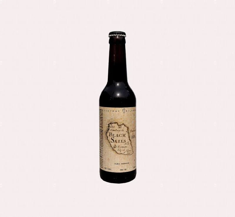 Пиво Victroy Black Sails IPA/Виктори "Черные Паруса ИПА" 330 мл