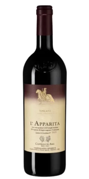 Вино Castello di Ama l'Apparita IGT 2018 750 мл  13%