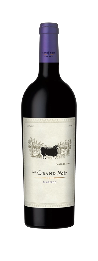 Вино Le Grand Noir MALBEC  Ле Гран Нуар Мальбек  2019  750 мл